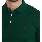 Polo πικέ Ralph Lauren πράσινο