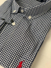 Πουκάμισο καρώ Ralph Lauren ΜΑΥΡΟ